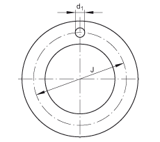 推力墊圈 EGW48-E40, 推力墊圈，免維護(hù)，帶鋼襯